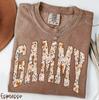 Gammy Comfort Colors Shirt, Autumn Grandma Shirt, New Fall Grandma Tshirt, Thanksgiving Tee, Gifts