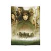 L-Lords Of The R-Rings Blankets Fleece Spring/Autumn  Portable Soft Throw Blankets for Bedding Travel Quilt