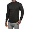 DeepSEA Zigzag Patterned Half Turtleneck Slim Fit Turtleneck Knitwear Sweater 2505496