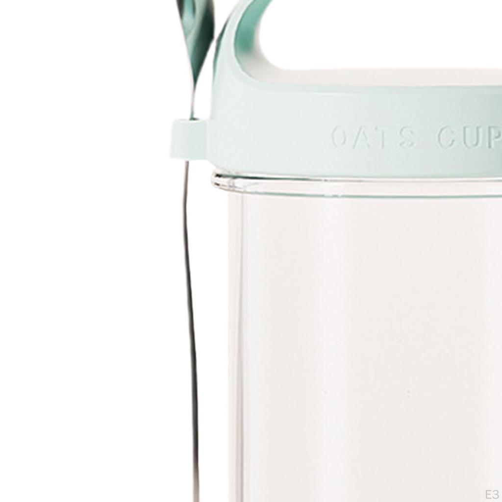 Ночной контейнер для овса на ходу, герметичная банка для хранения и приготовления салата в стакане с йогуртом