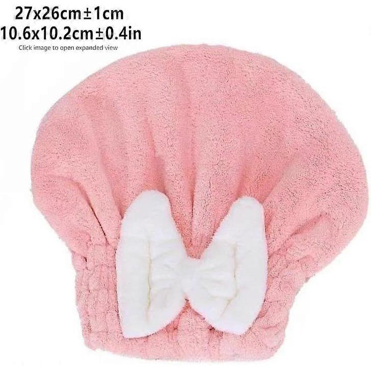 Super Absorbent Hair Towel Wrap for Wet Hair, Microfiber Hair Drying Caps Soft