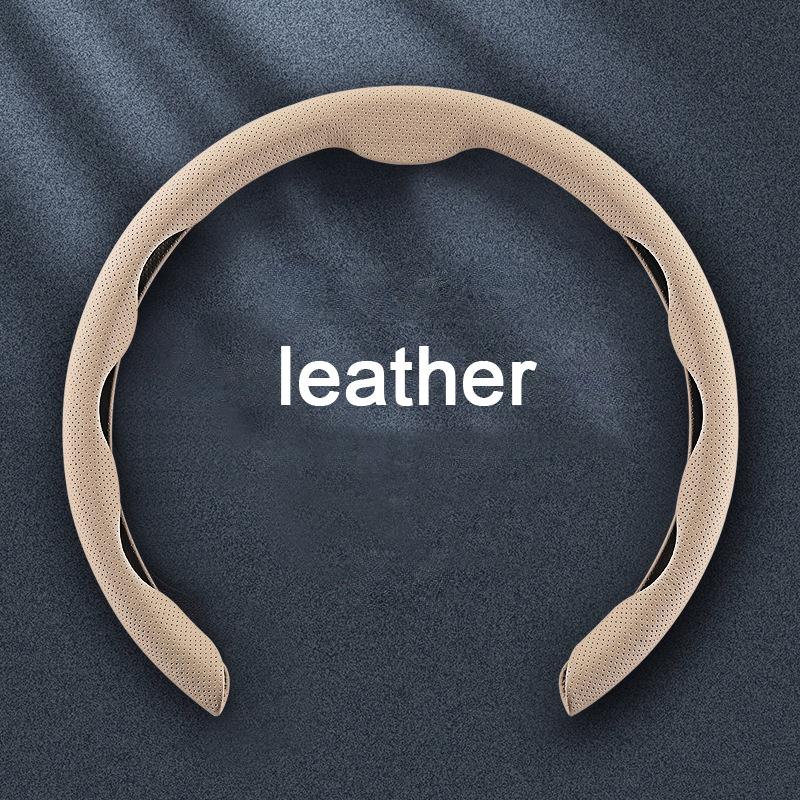 Car Steering Wheel Cover Carbon Fiber Booster Cover For JEEP Renegade Patriot Compass Wrangler Grand Car accessories