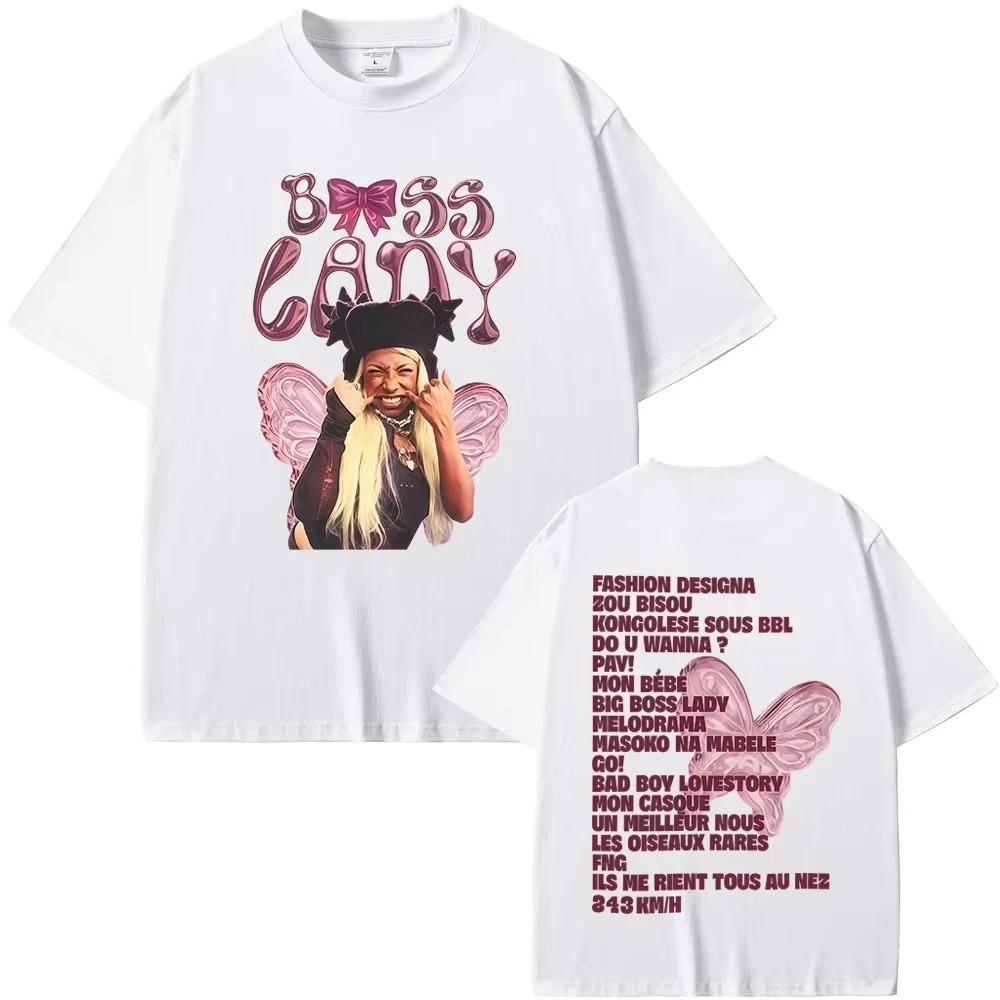 2026 Rapper Theodora MEGA BBL Album Graphic T-shirts Men Women Hip Hop Fashion Pop Music T Shirt Unisex Casual Cotton Vintage T-shirt