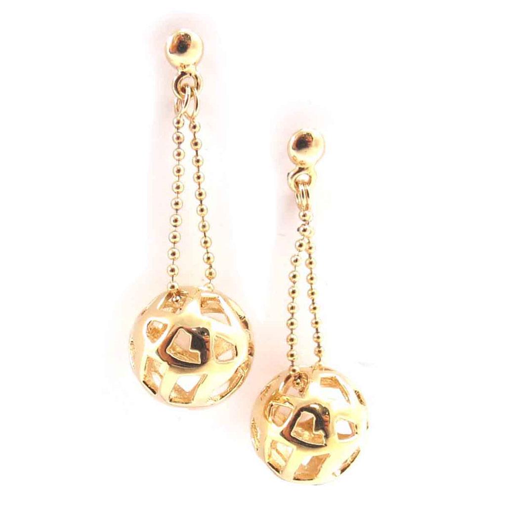 Les Trésors De Lily [E9215] - Gold Plated 'Alchemy' Earrings