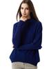 Women's High Neck Batwing Sleeve Knit Wool Sweater - Cozy Winter Style