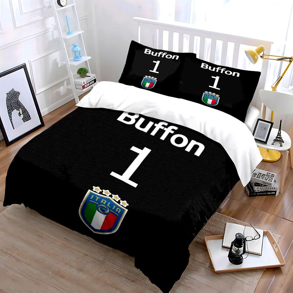 Buffon Football Bedding Set Bedding Duvet Cover Set Duvet Cover Pillowcases (1 * Duvet Cover 2 * Pillowcases, without duvet insert)