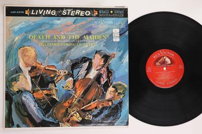 LP Запись JUILLIARD STRING QUARTET - Шуберт Струнный квартет №14 ре минор LSC2378 RCA VICTOR 1960 США Классика Б/У