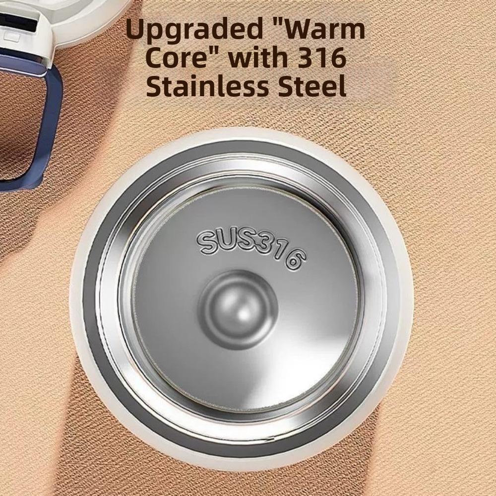 Leak-proof Sports Water Bottle Large Capacity Thermos Cup Stylish Insulated Bottle Travel