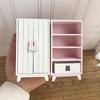 1:12 Dollhouse Miniature Wardrobe Storage Cabinet Multi-Layer Lockers Model Furniture Decor Toy Doll House Accessories