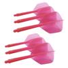 6/3Pcs 2BA Integrated Dart Flights Shaft Anti-Fall Professional Transparent Plastic Flights and Shafts Dart Accessories Kit