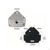 Compressor Cylinder Head Silent Type Air Side Cover Metal Body for Machine Repair 1P