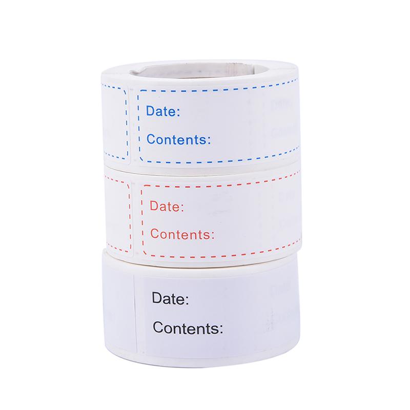 150 шт./рулон этикетки для заморозки продуктов питания наклейки для хранения в холодильнике этикетки с датой еды