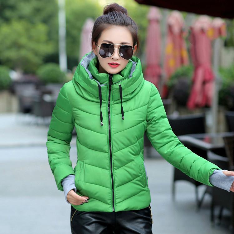 Женская парка, толстая зимняя верхняя одежда, пуховое пальто больших размеров, короткие тонкие куртки с хлопковой подкладкой
