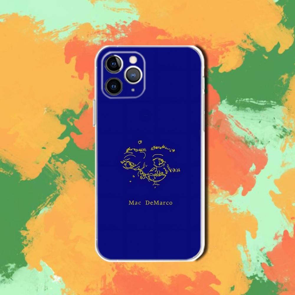 Чехол для телефона Mac Demarco для iPhone 17,16,15,14,13,12,11,Pro,Max,Plus,Air,X,XS,XR,SE,Mini Прозрачный Силиконовый Мягкий