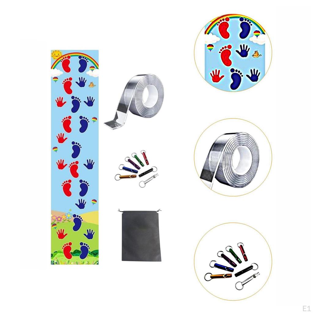 Коврик для игры в классики для рук и ног в детских садах