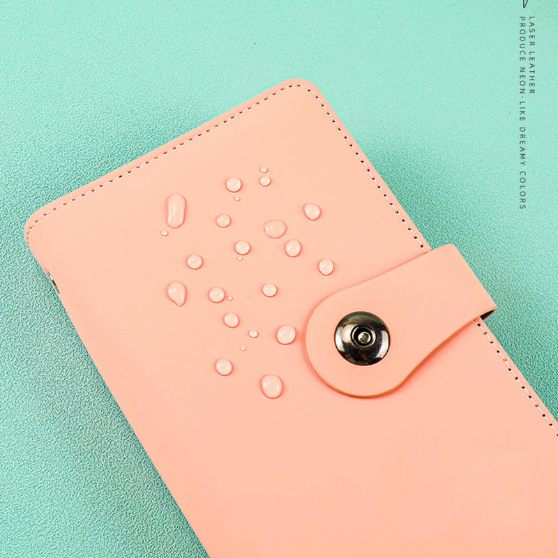 Альбом для банкнот, коллекция из 100 купюр, 50 белых внутренних листов, обложка из полиуретана, альбом для коллекции бумажных денег, компактный и портативный