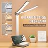 LED Foldable Desk Lamp USB Rechargeable Reading Lights 3 Levels Dimmable Touch Eye Protection For Bedroom Bedside Study Lighting