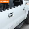 SHINEKA наклейки на автомобиль для Ford F150 автомобиля, внешняя дверная ручка, украшение, наклейка, аксессуары для Ford F150 Raptor