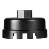 Oil Filter Cap Wrench Tool 14 Flute 3/8 Square Drive Socket Remover for Toyota  Forged Alloy Sandy Anti-Slip Finishing