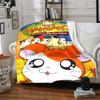 1pc Hamtaro Blanket Versatile for Couch, Office Bed
