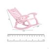 1/1 Dollhouse Miniature Rocking Model for Children Dolls Access Outdoor Room