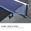 Portable Table Tennis Net with Metal Clamp Posts Ping Pong Set Accessory