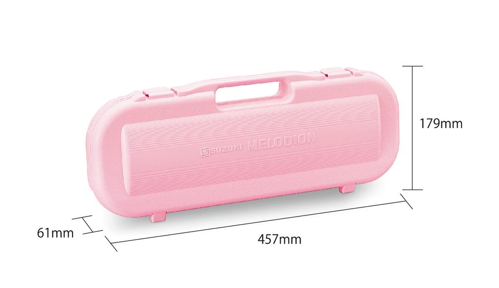 Suzuki Case for Suzuki Melodion Pastel Pink MXA-32P, (Case Only, MP-2170P)