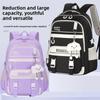 Girls Large Capacity Backpack With Breathable Material For Education School