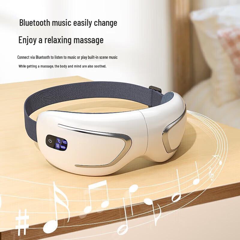 AUX Eye Massager with Heat and Bluetooth Music