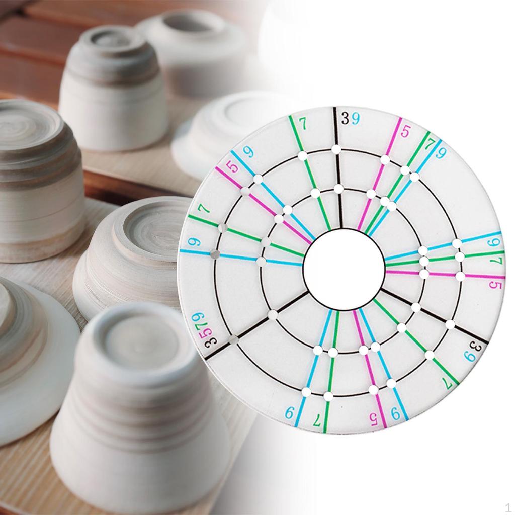 Круглый разделитель, керамический триммер, инструмент для лепки глины, керамический скребковый формирователь для колес