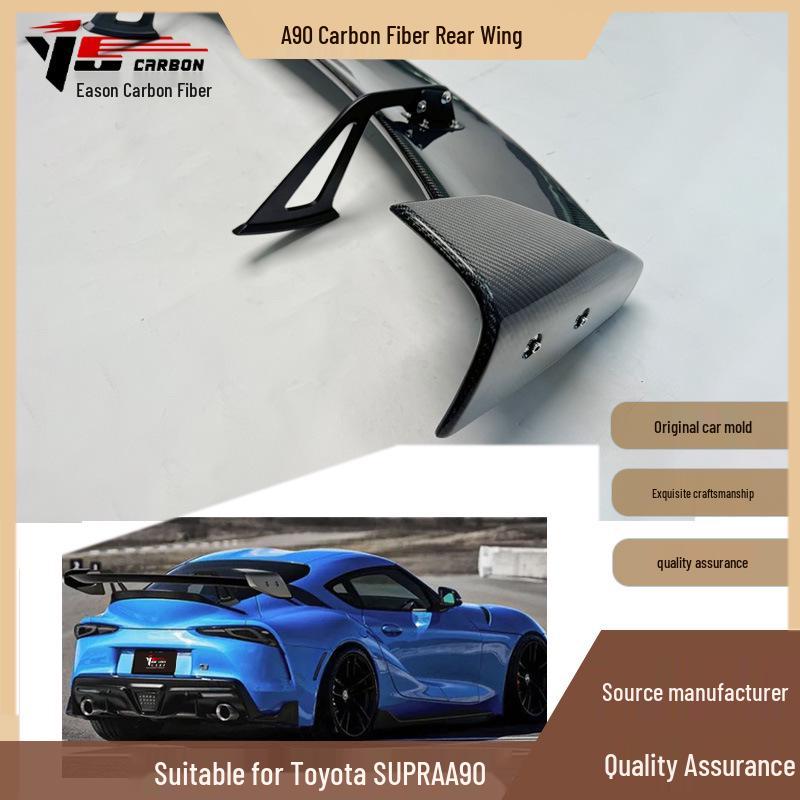 2019-IN Toyota Supra A90/A91 Carbon Fiber AO Style Rear Wing Spoiler