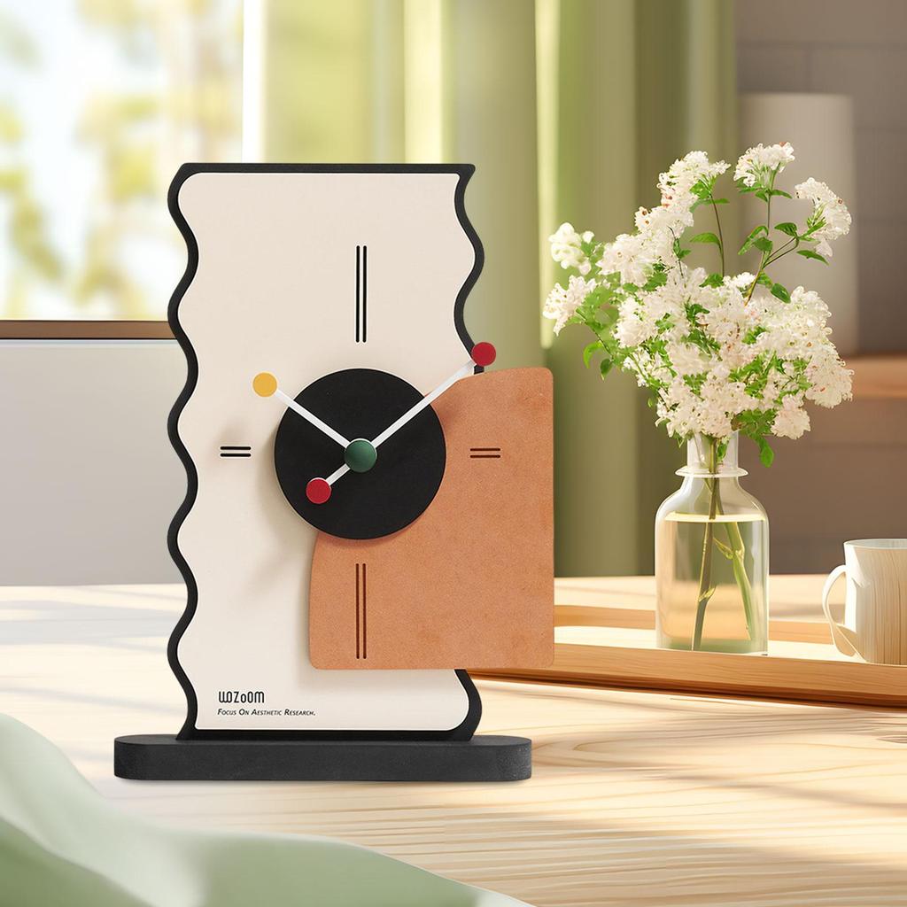 Modern Table Clock Housewarming Gift Table Clock for Kitchen Study Bedside