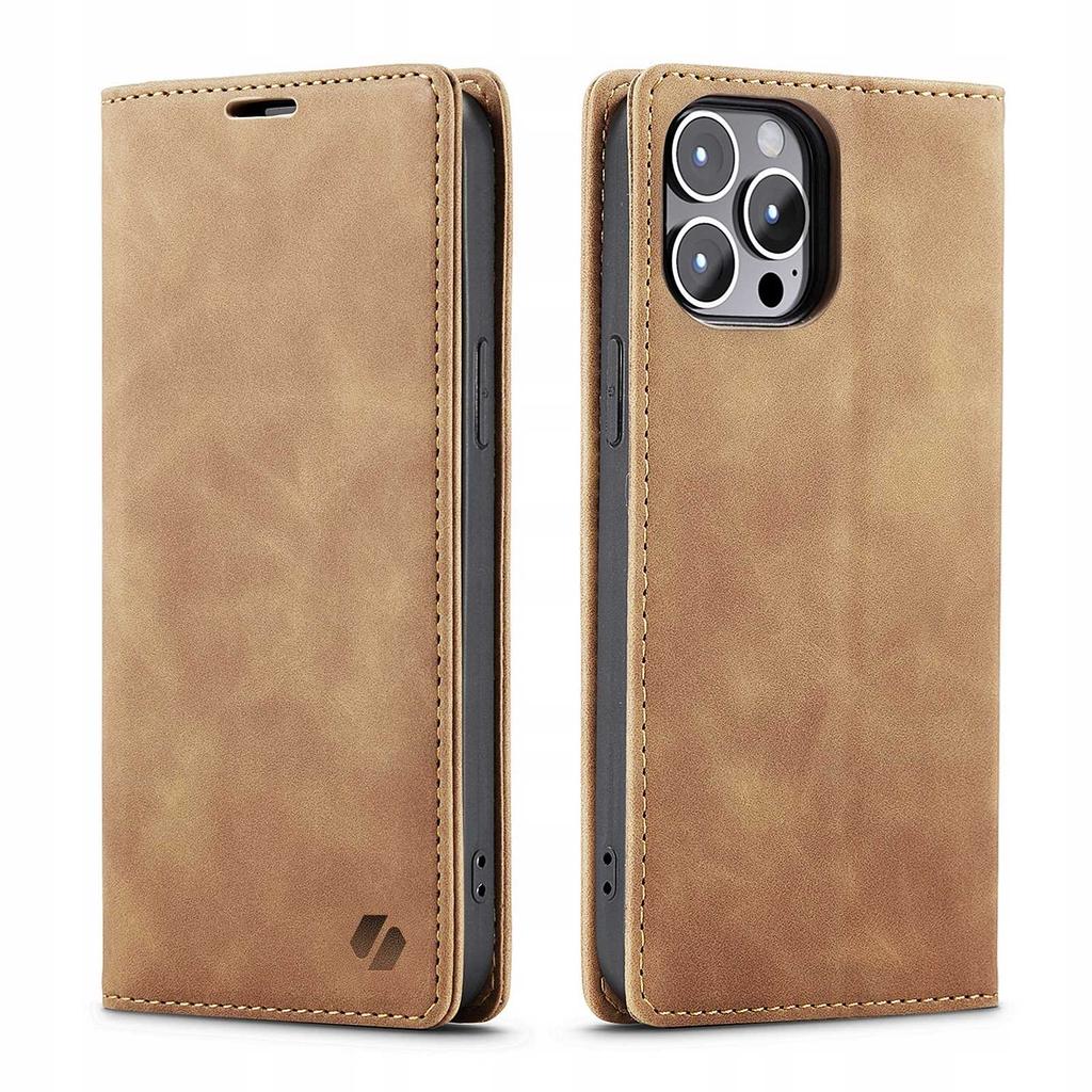 Sc Wallet Iphone 15 Pro Light Brown