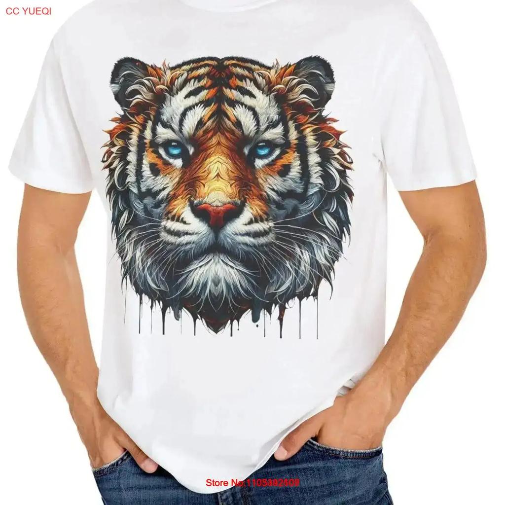 Wild Tiger T Shirt Unique Animal For Nature Lovers Casual Wear Wildlife Enthusiasts Streetwear Vintage Washed Versatile