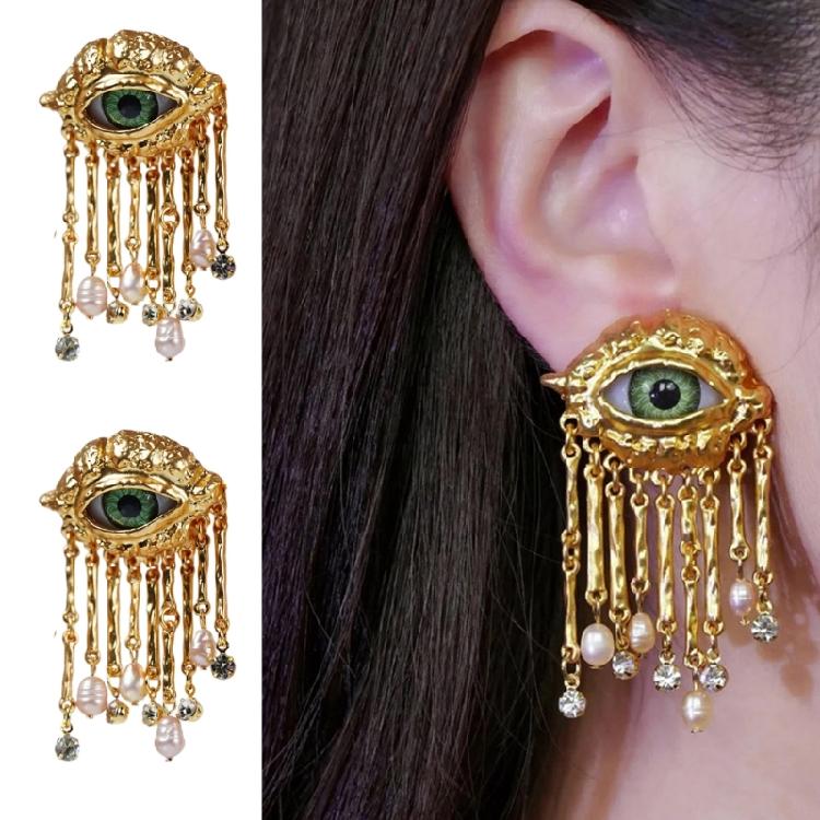 Художественная модель уха, украшение для уха/глаза, уникальные серьги-гвоздики с индивидуальным дизайном для вечеринок и свиданий.