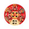 Traditional Wealth God Fridge Magnets Woodwork Refrigerator Magnets  Home Living Room Decor