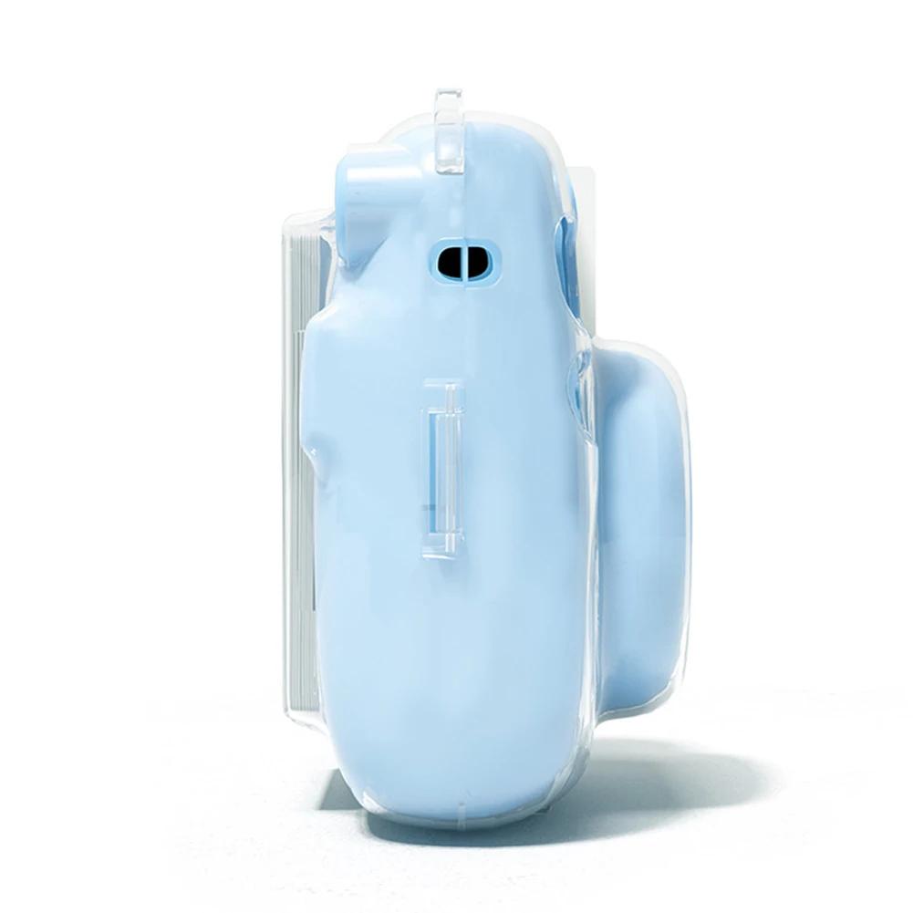 Для камеры Instax Mini 11 чехол прозрачный чехол для хранения мягкий силиконовый защитный чехол сумка для переноски ремень наклейка комплект из трех предметов