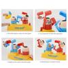 Hammer Battle Toys, Mini Children's Head Knocking Little Man Fighting Table Games Cute Cartoon Shapes, Toy Gifts for Boys Girls