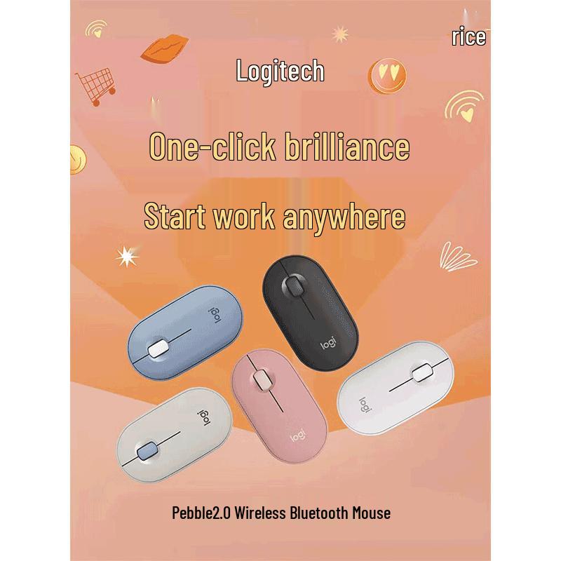 Logitech PEBBLE 2 M350S Wireless Mouse