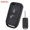 Apktnka For Mercedes Benz A C E S Slk Class Silicone Remote Flip Key Case Fob Shell Cover Skin Holder 2 Button