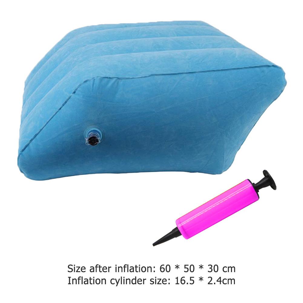 Подушки для ног из ПВХ, подушка для ног, надувная подушка для ног, легкая подушка для колен, портативная клиновидная подушка для отдыха дома и в офисе