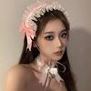 Japanese Soft Girl Lace Lolita Headband: Versatile Sweet KC Headdress for Daily Wear