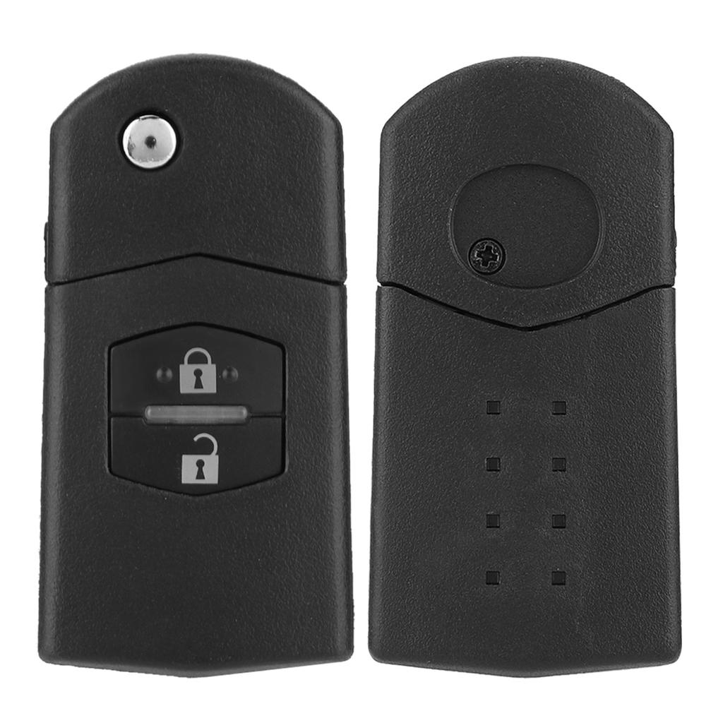Чехол для дистанционного ключа с 2 кнопками, подходит для MAZDA 2 3 5 6 RX8 MX5 2B