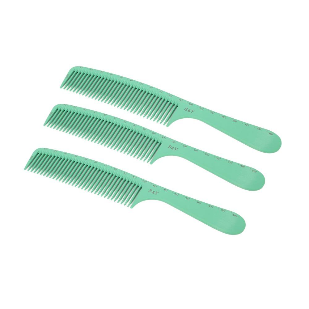 3pcs Stylish Detangling Hair Comb Practical Anti Static Comb Hair Styling Comb Daily Hair Care