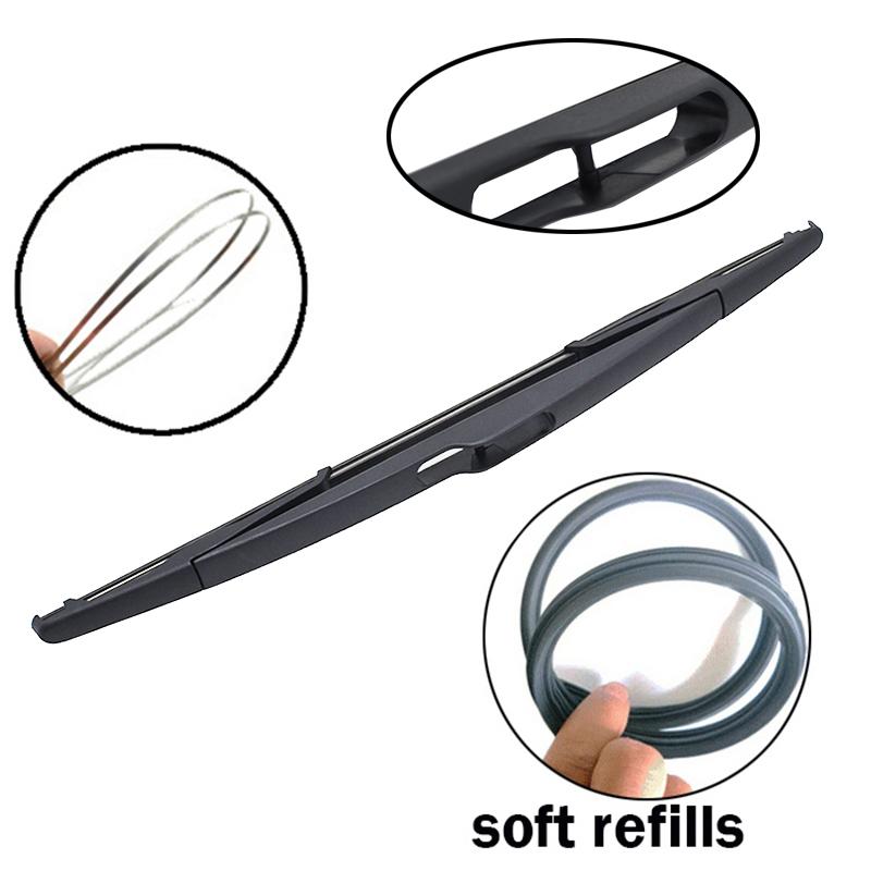 Xukey Front Rear Windshield Wiper Blades Kit For Renault Espace 4 2014 2013 2012 2011 2010 2009 2008 2007 20063 2005 2004 Hoses Windshield Washer 1
