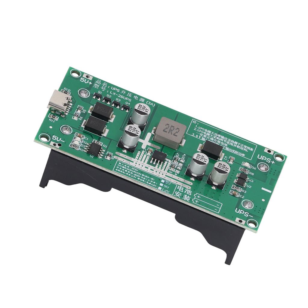 15W 3A High Power UPS Battery Boost Charging Module 18650 Lithium Battery Step Up Charger Board 5V 1A