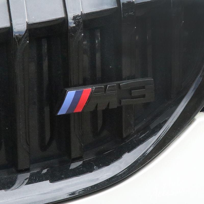 3D Car Emblem ABS Front Grille Badge Sticker For BMW M Power 1 3 5 7 Series M M1 M2 M3 M4 M5 M6 M7 M Styling Decoration Decal