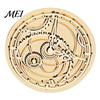 Brass Sealing Head Vintage European Magic Themed Wax Seal Stamp Head, Solid Exquisite Relief Engraved for Journal Envelope Wedding Invitation