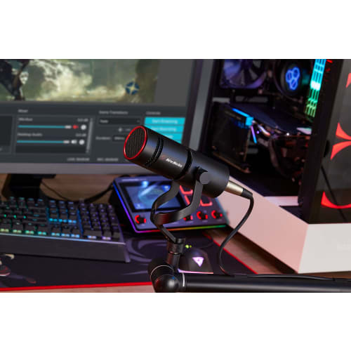 AVerMedia LIVE STREAMER MIC 330 AM330 Unidirectional Dynamic Microphone for Video Streaming and Broadcasting (SP988)