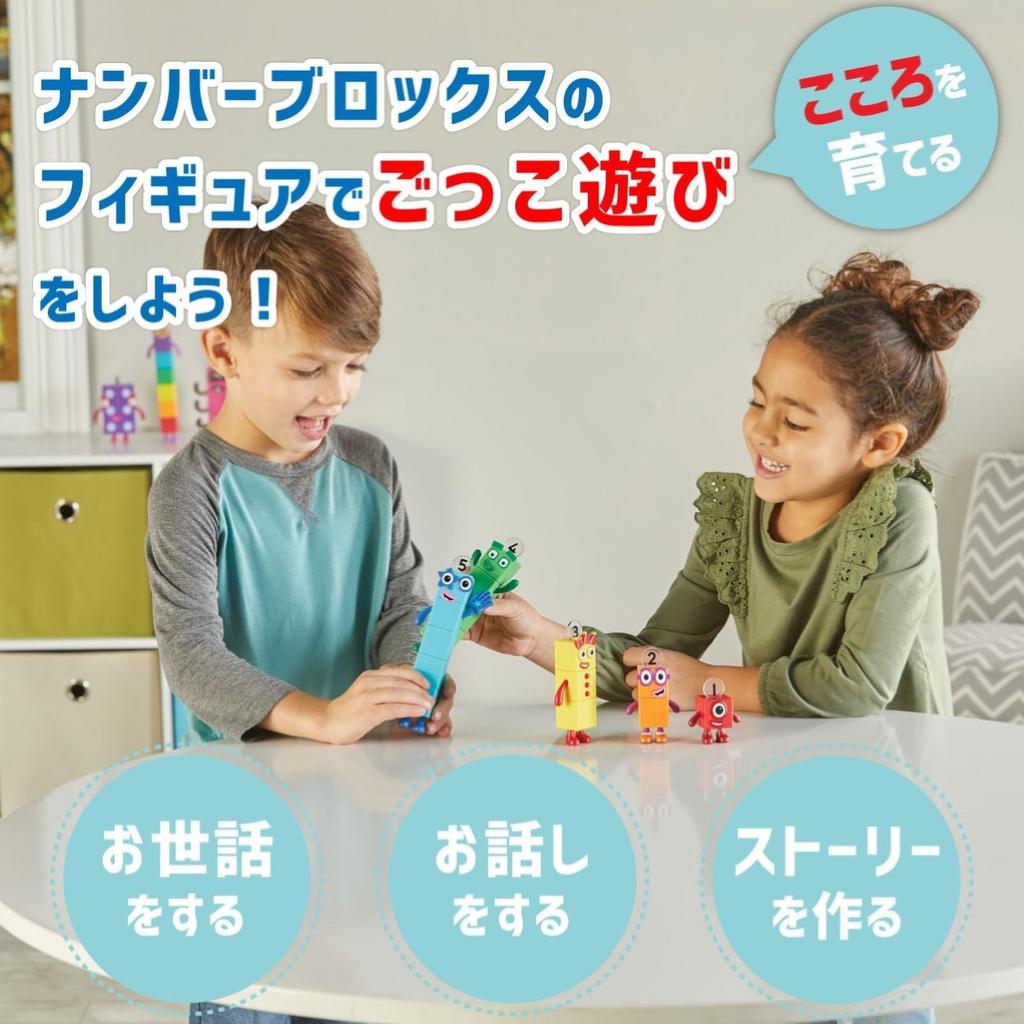 Numberblocks Друзья От одного до пяти Персонажи Numberblocks Аутентичные фигурки, 5 штук, 95356,